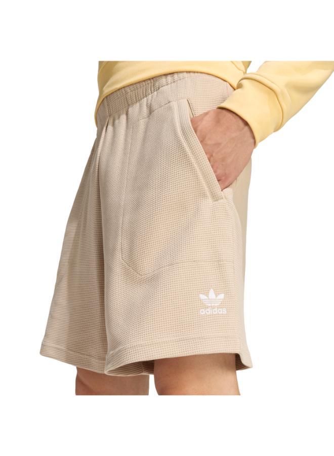 adidas Originals Essentials Trefoil Waffle Shorts - Image 3